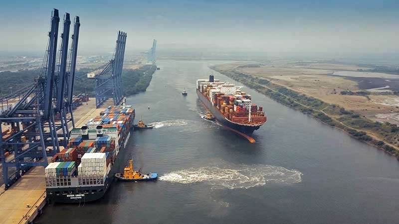 Puertos de México presentan alza de 18,7% en manejo de contenedores a junio de 2021