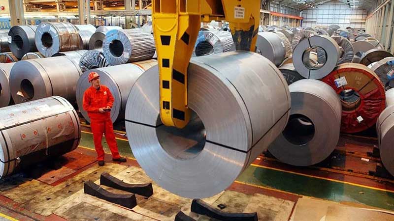 Suman 2,608,000 toneladas permisos de importación de acero de EUA en agosto
