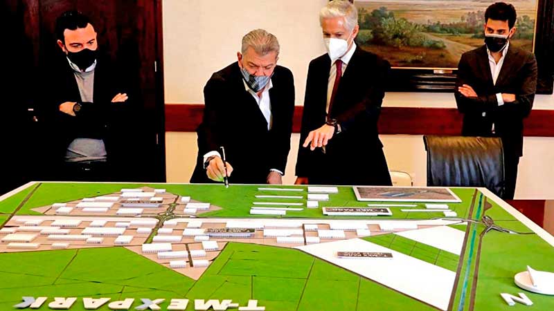 Proyecto T-Mex Park, se invertirán más de 13 mil mdp en plataforma logística en Nextlalpan