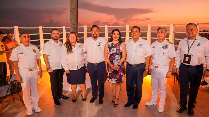 Sostiene encuentro Indira Vizcaíno y Comunidad Portuaria de Manzanillo