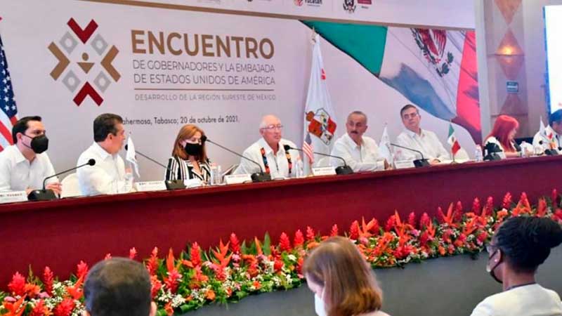 México y EU fijan en 25 mil mdd la meta de inversión entre 2022 y 2024 para el desarrollo del sureste