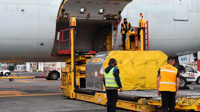 De enero a octubre de 2021 crece 99.3% el traslado de carga aérea en las terminales de la Red ASA