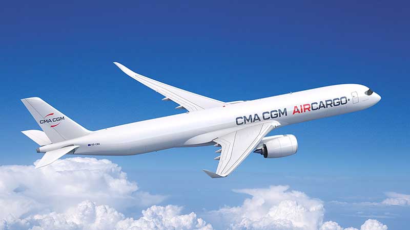 Lanza CMA-CGM nuevo avión para transportar más de cien toneladas