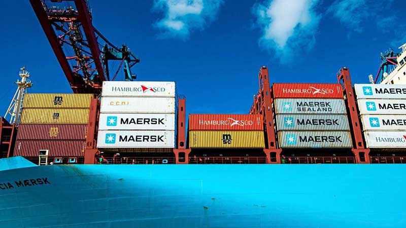 Maersk establece asociación con Vestas para el transporte de contenedores