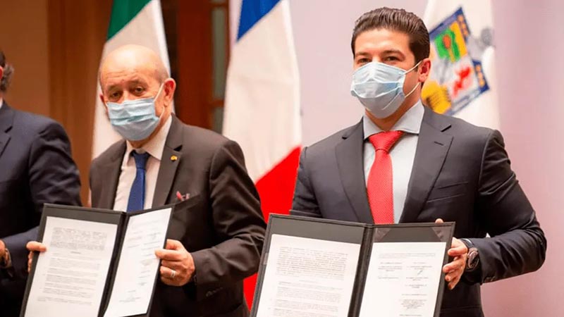 Gobierno de Nuevo León firma convenio de colaboración con la República Francesa