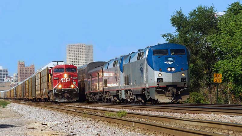 Amtrak respalda combinación entre Canadian Pacific y KCS
