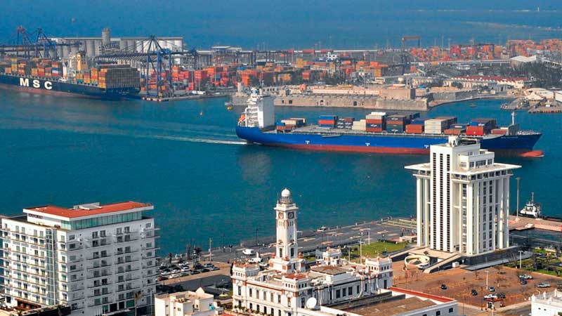 Establece el puerto de Veracruz nueva marca histórica en el manejo de carga