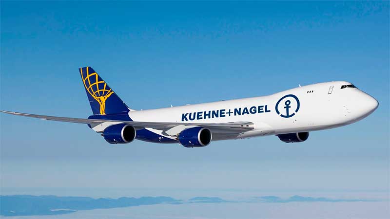 Kuehne + Nagel adquiere el avión de carga más capaz del mundo