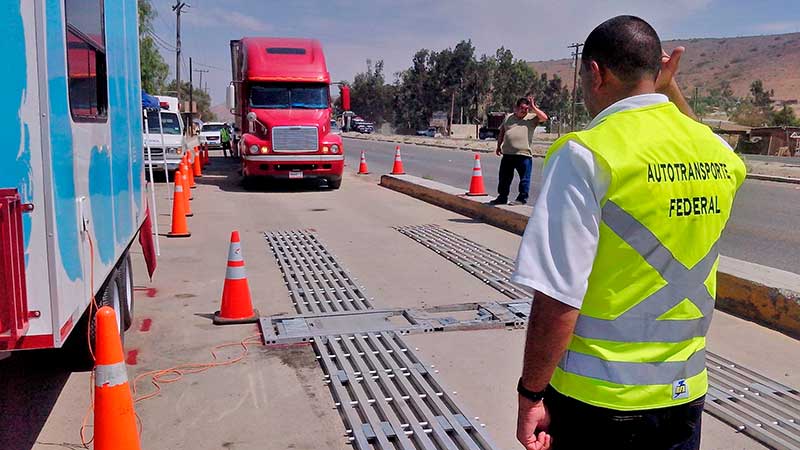 La SICT sólo tiene 4 básculas para medir el peso y dimensiones de los camiones en México. Ninguna sirve 