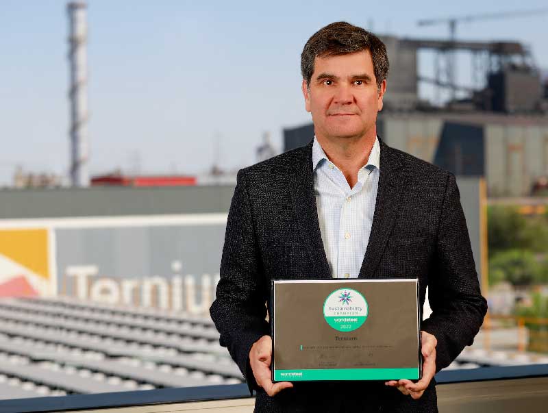 Ternium es reconocido por cuarta vez consecutiva como Campeón de la Sustentabilidad