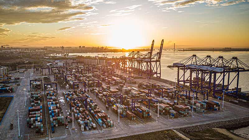 Aumenta el índice semanal de envío de contenedores de exportación de China