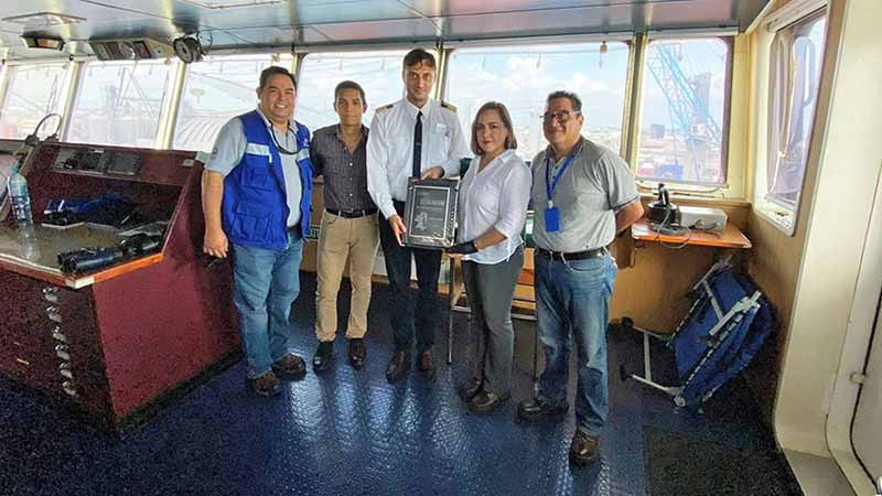 La naviera CMA-CGM inaugura su servicio “Altamira Express” en el Puerto de Veracruz