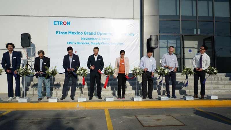 Etron inaugura planta del sector eléctrico en Nuevo León
