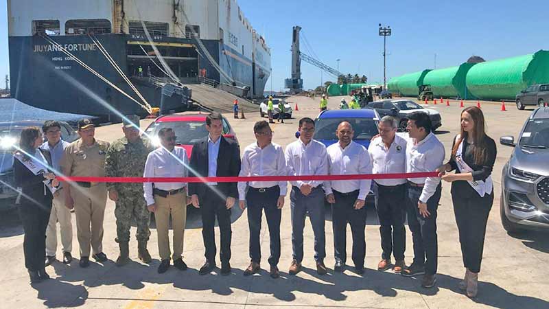 Chirey Motors inicia importación de autos vía Puerto de Mazatlán