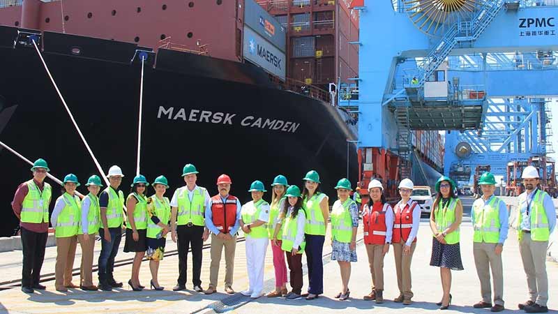 Atiende puerto de Lázaro Cárdenas primer arribo del buque “Maersk Camden”