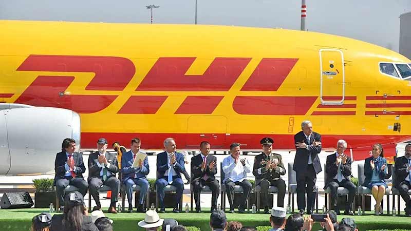 DHL inicia operaciones de carga en el AIFA; anuncia inversión por 1,000 millones de pesos