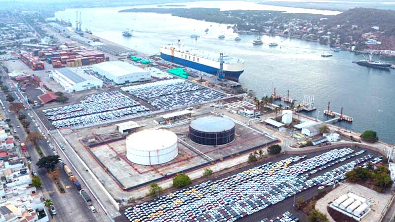 Terminal Marítima Mazatlán proyecta transferir más de 140.000 vehículos durante el año