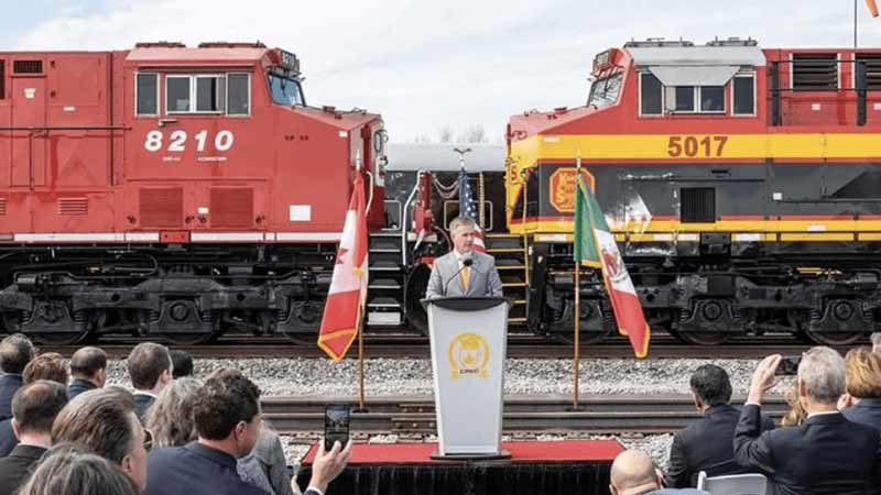 Nearshoring impulsará al Transporte Intermodal con el Canadian Pacific Kansas City