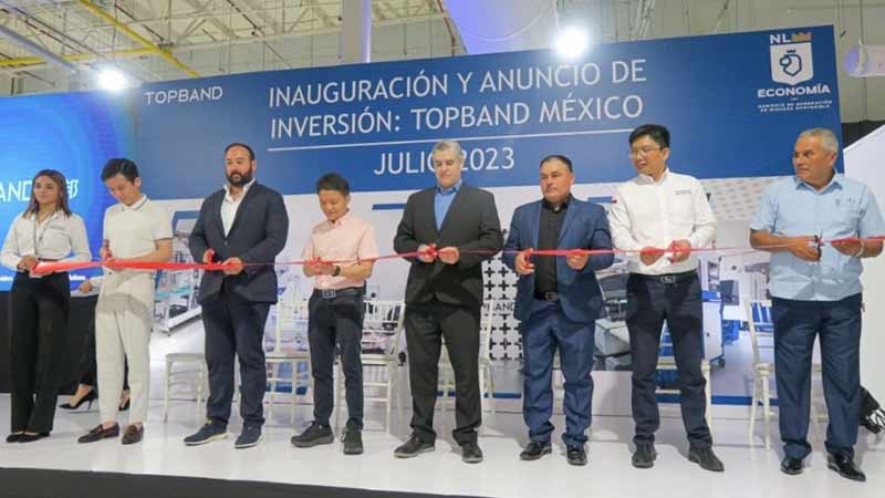Topband se instala en Nuevo León con una inversión de 35 MDD