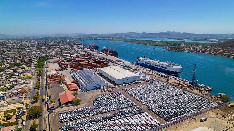 Movimiento de vehículos rumbo a su mejor registro en puertos de México durante octubre